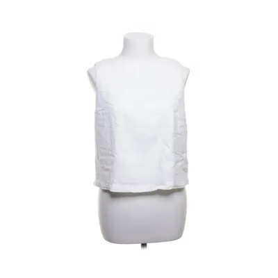Top (Hvid) fra Abercrombie & Fitch Linned, Viscose
