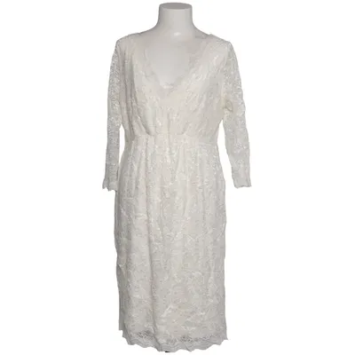 Jurk (Wit) van Tiffany Rose Elastaan, Polyamide, Viscose