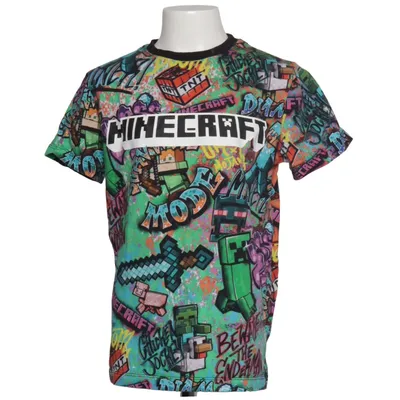 T-shirt (Multicolore) de Minecraft Coton