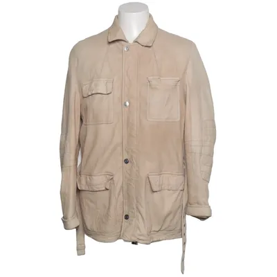 Leather jacket (Beige) from Offset Leather