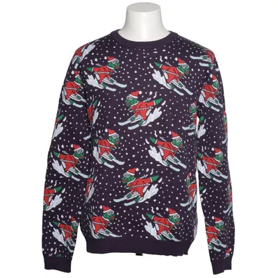 Jultröja (Blå, Flerfärgad) från Topman Akryl, Bomull