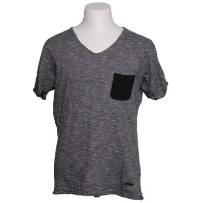 T-shirt (Grå, Sort) fra Eleven Paris Bomuld