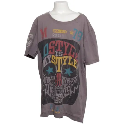 T-shirt (Grå, Flerfärgad) från Minute Mirth Bomull