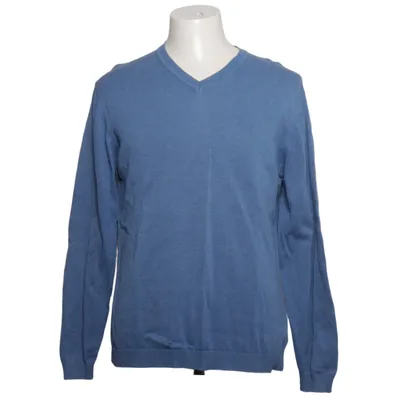 Pullover (Blå) fra Finshley & Harding Kashmir, Bomuld