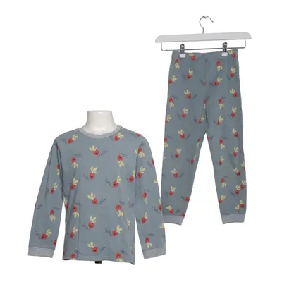 Pyjama (Blau, Mehrfarbig) von TCM Bio-Baumwolle