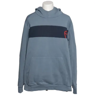 Sweat à capuche (Bleu, Orange) de Blackline Coton, Élasthane, Polyester