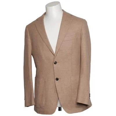 Blazer (Beige) van Suitsupply Polyester, Viscose, Wol