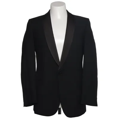 Smokingblazer (Sort) fra Pierre Cardin Mohair, Polyester, Uld