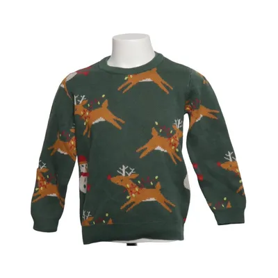 Christmas sweater (Green, Multicolored) from Alana Cotton