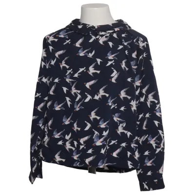 Blouse (Blue, White, Multicolored) from Mini Mignon Cotton