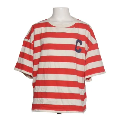 T-shirt (Röd, Vit) från Groggy Elastan, Ekologisk bomull