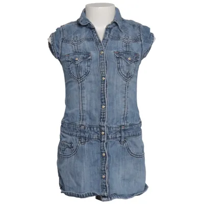Denim dress (Blue) from & NOW Cotton