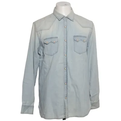 Denim shirt (Blue) from Zara Man Denim Collection Cotton