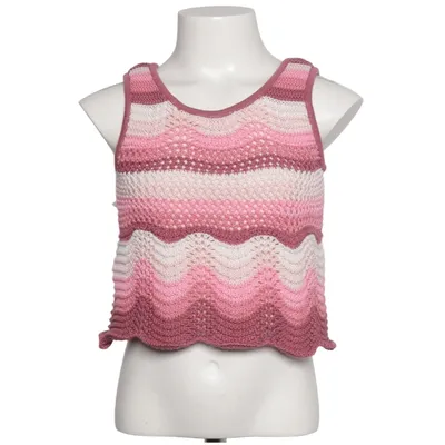 Crop top (Pink, Flerfarvet) fra Haute Hippie Polyester