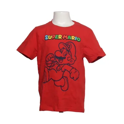 T-shirt (Rood, Meerkleurig) van Super Mario Katoen