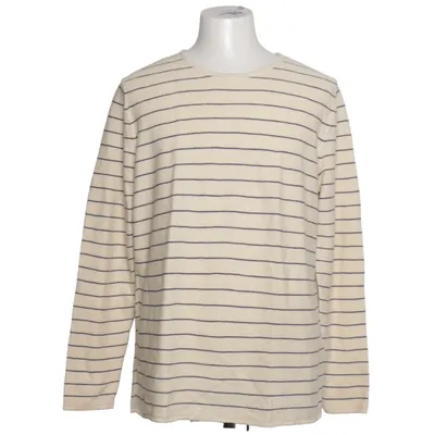 Langærmet t-shirt (Hvid, Blå) fra Mey & Edlich Bomuld