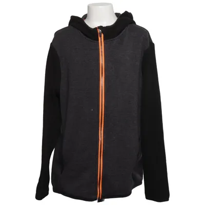 Capuchon sweater (Zwart, Grijs) van Yigga Elastaan, Polyester, Viscose