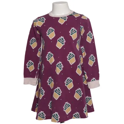 Dress (Purple, Multicolored) from Fred's World by Green Cotton Elastane, Organic cotton