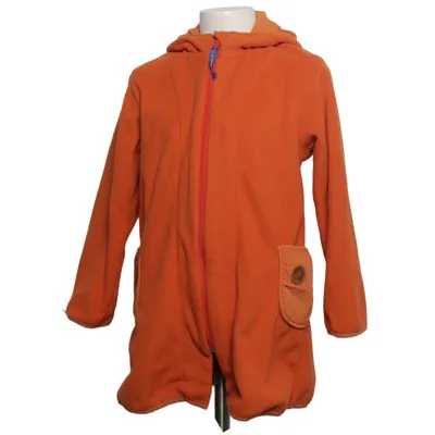 Fleece jacket (Orange) from Finkid Cotton, Nylon, Polyester