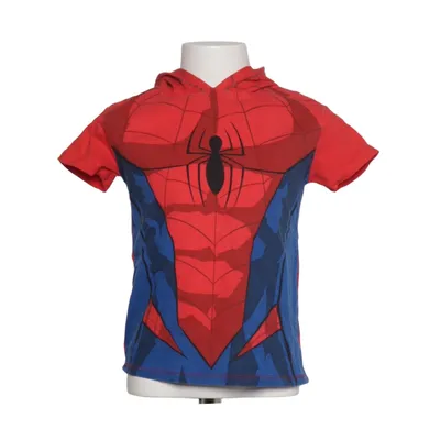 T-shirt (Rød, Blå, Sort) fra Marvel Spiderman Bomuld