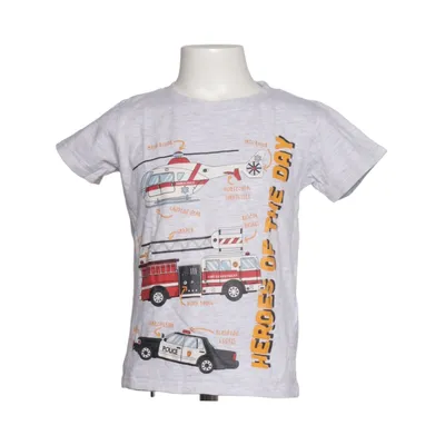 T-shirt (Grå) fra Dopo Dopo Boys Bomuld, Viscose