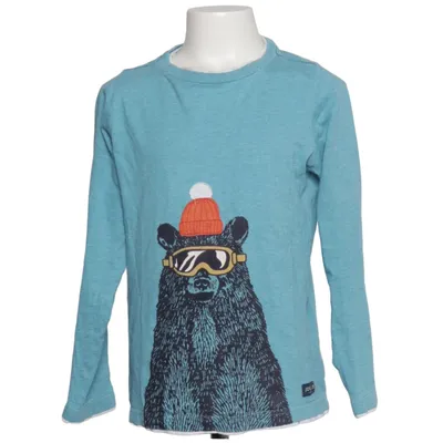 Lange mouwen shirt (Blauw, Meerkleurig) van Joules Katoen