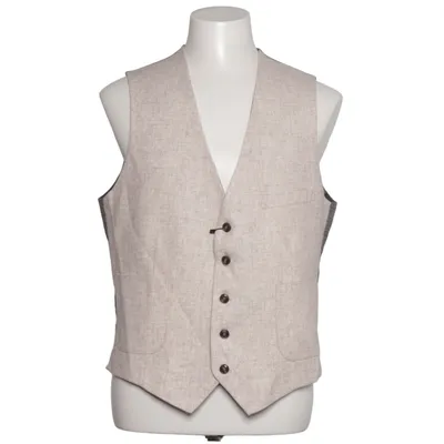 Kostymväst (Beige, Grå, Silverfärgad) från Aldo Colitti Polyester, Ull