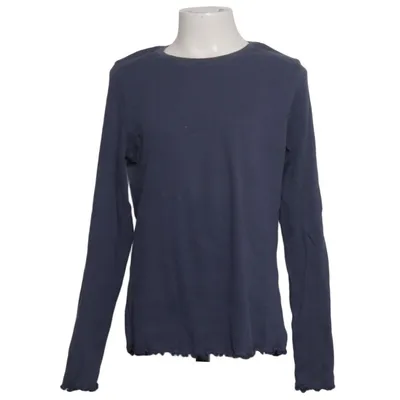 T-shirt à manches longues (Bleu) de Alive Coton, Élasthane