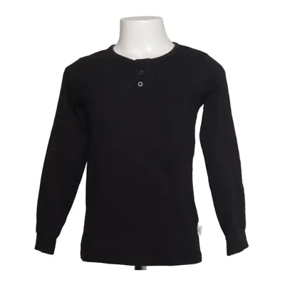 T-shirt manches longues (Noir) de A Happy Brand Coton, Élasthane
