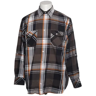 Flannel shirt (Brown, Gray, Multicolored) from Babista Cotton
