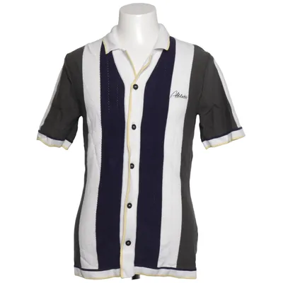 Chemise à manches courtes (Bleu, Blanc, Gris) de Reserved