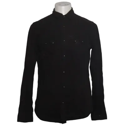 Denim shirt (Black) from Zara Man Denim Collection Cotton