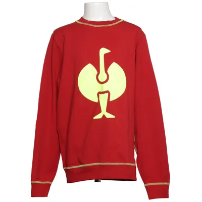 Sweatshirt (Rød, Gul) fra Engelbert Strauss Bomuld, Elastan