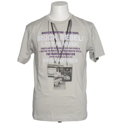 T-shirt (Grijs) van Bossini Katoen