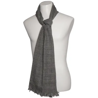 Scarf (Black, White) from Gutteridge