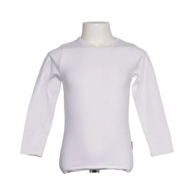 Långärmad t-shirt (Vit) från Claesen's Bomull, Elastan