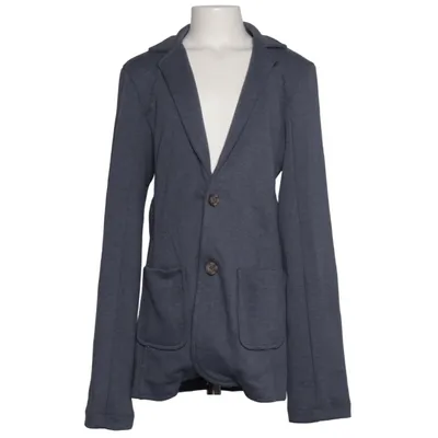 Blazer (Blue) from Mango Cotton, Polyester