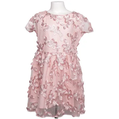 Brudnäbbsklänning (Rosa) från Strip by Bebakids Bomull, Polyester