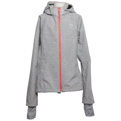 Capuchon sweater (Grijs, Roze) van H&M Kids Polyester, Elastaan