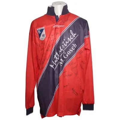 Goalkeeper shirt (Red, Blue) from Uhlsport Polyester