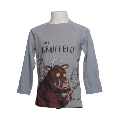 Long sleeve T-shirt (Gray, Blue) from Der..Grüffelo Cotton, Polyester