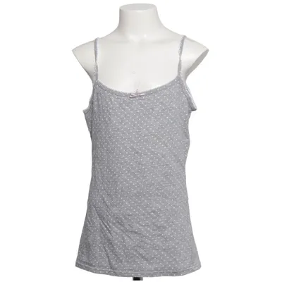 Tanktop  (Grå, Hvid) fra BPC Bonprix Collection Bomuld, Elastan