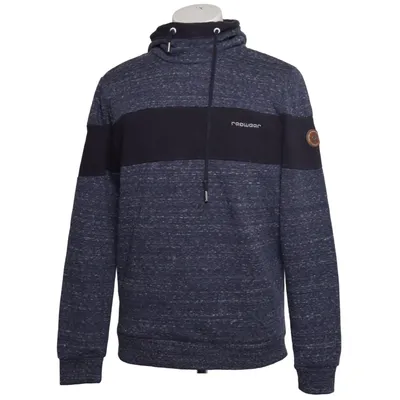 Hoodie (Blue, Black) from RapidWear Cotton, Polyester