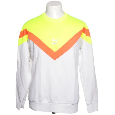 Collegetröja (Gul, Vit, Orange) från Puma Elastan, Polyester
