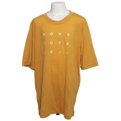 T-shirt (Geel) van Mons Royale Elastaan, Merinowol, Nylon