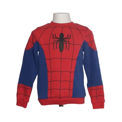 Sweatshirt (Rød, Blå, Flerfarvet) fra H&M Kids Bomuld, Polyester