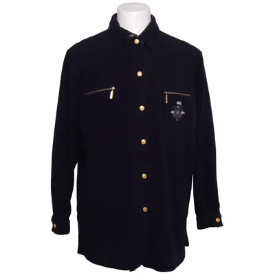 Overshirt (Blauw) van Hucke Katoen, Modal