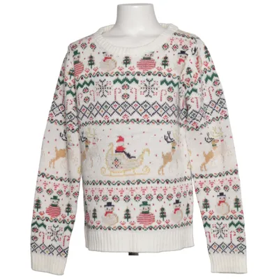 Jultröja (Vit, Flerfärgad) från Tissaia Akryl