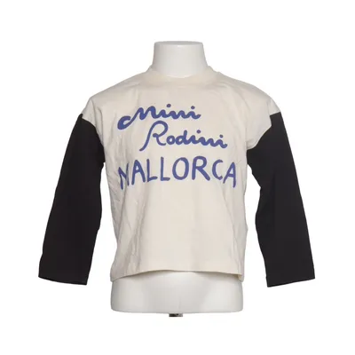 Baseball T-shirt (White, Black, Blue) from Mini Rodini Organic cotton