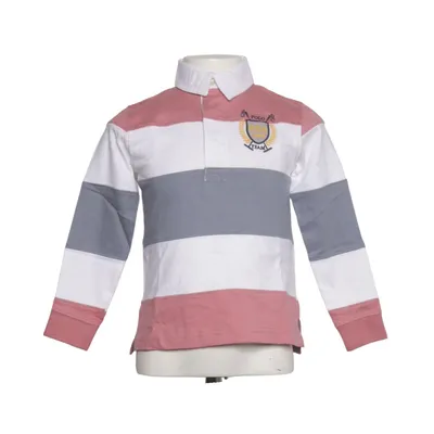 Maillot de rugby (Rose, Blanc, Bleu) de Gocco Coton